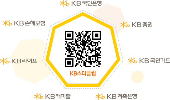 KB스타클럽 - KB국민은행, KB증권, KB손해보험, KB국민카드, KB라이프생명, KB캐피탈, KB저축은행